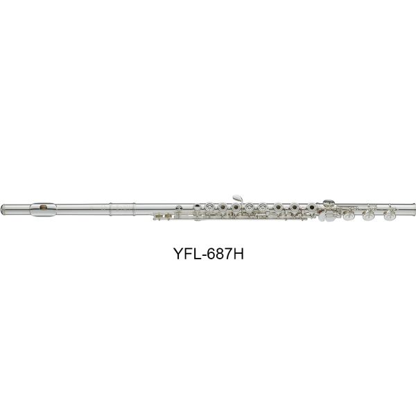 Yamaha YFL-687H (Inline G) Professional Flute with Options
