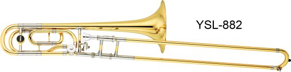 Yamaha YSL-882 Xeno Professional Tenor Trombone with F Attachment