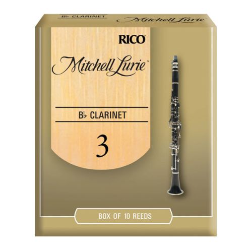 Rico Mitchell Lurie Bb Clarinet Reeds, Box of 10