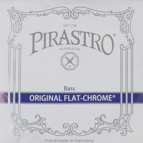 Pirastro Original Flat-Chrome Bass String Set